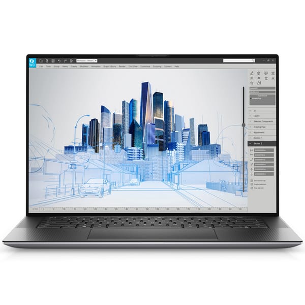 Laptop Dell Precision 5560 Core i7-11800H 32GB 1TB RTX T1200 4K - Workstation đồ họa 4K