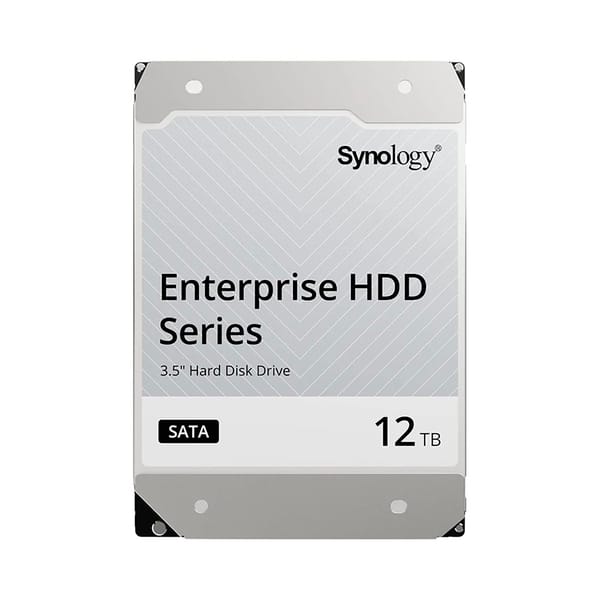 HDD Synology HAS5300 12TB – 3.5" SAS 7200RPM, 256MB Cache, Bền Bỉ Cho NAS