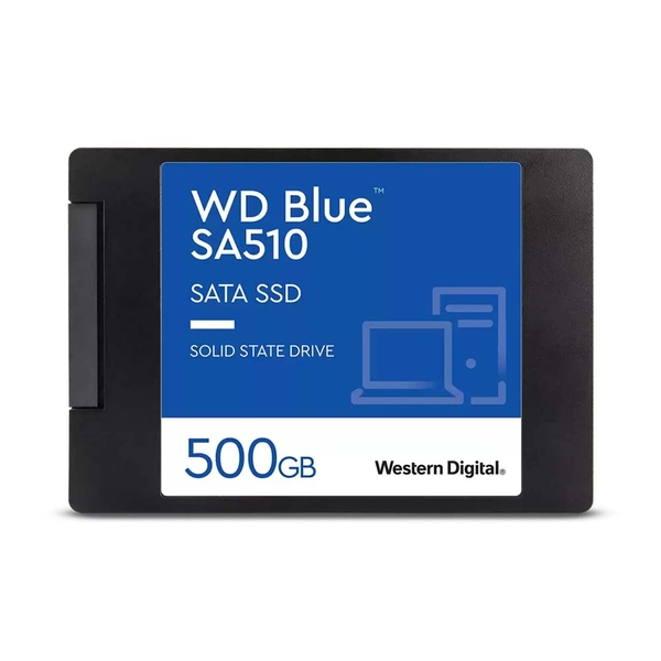 SSD WD Blue SA510 500GB SATA III – Nâng cấp tốc độ ổn định, giá hợp lý