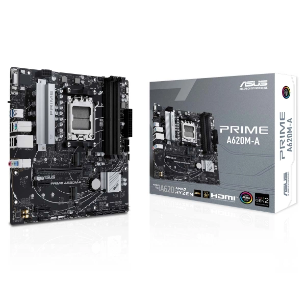 Mainboard Asus Prime A620M-A DDR5 Socket AM5 mATX - Hỗ trợ Ryzen 7000