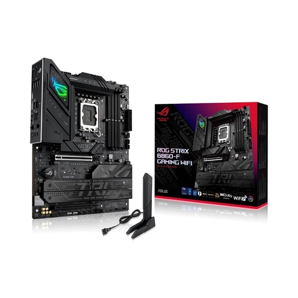 Mainboard ASUS ROG STRIX B860-F GAMING WIFI | Bo mạch chủ Gaming hiệu suất cao, hỗ trợ Intel Gen 14