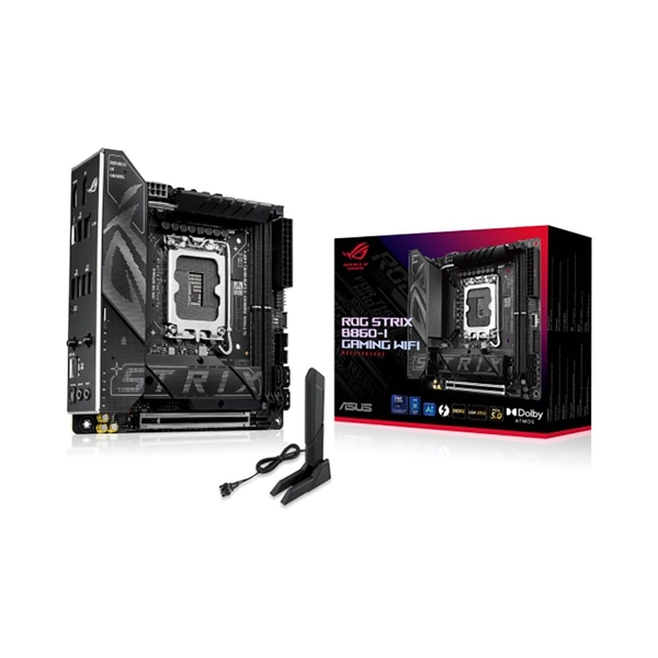 Mainboard ASUS ROG STRIX B860-I GAMING WIFI – Mini-ITX Gaming Đỉnh Cao, Chuẩn DDR5