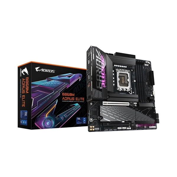 Mainboard Gigabyte B860M AORUS ELITE | Hỗ trợ Intel Gen 14, DDR5, PCIe 5.0