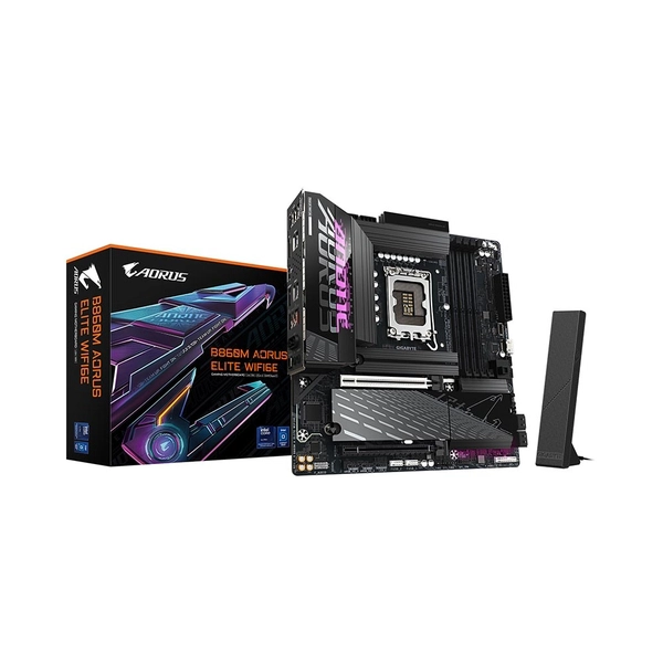 Mainboard Gigabyte B860M AORUS ELITE WIFI 6E | DDR5, PCIe 5.0, Intel Gen 14