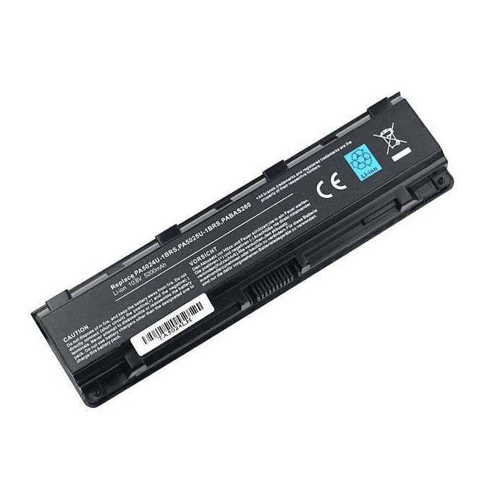 Pin dùng cho Toshiba Satellite C800 C805 C840 C845 C850 C855 L800 L805 L830 L835 L840 L850 L855 PA5109 PA5024 PA5025 PA5024 – 6 CELL