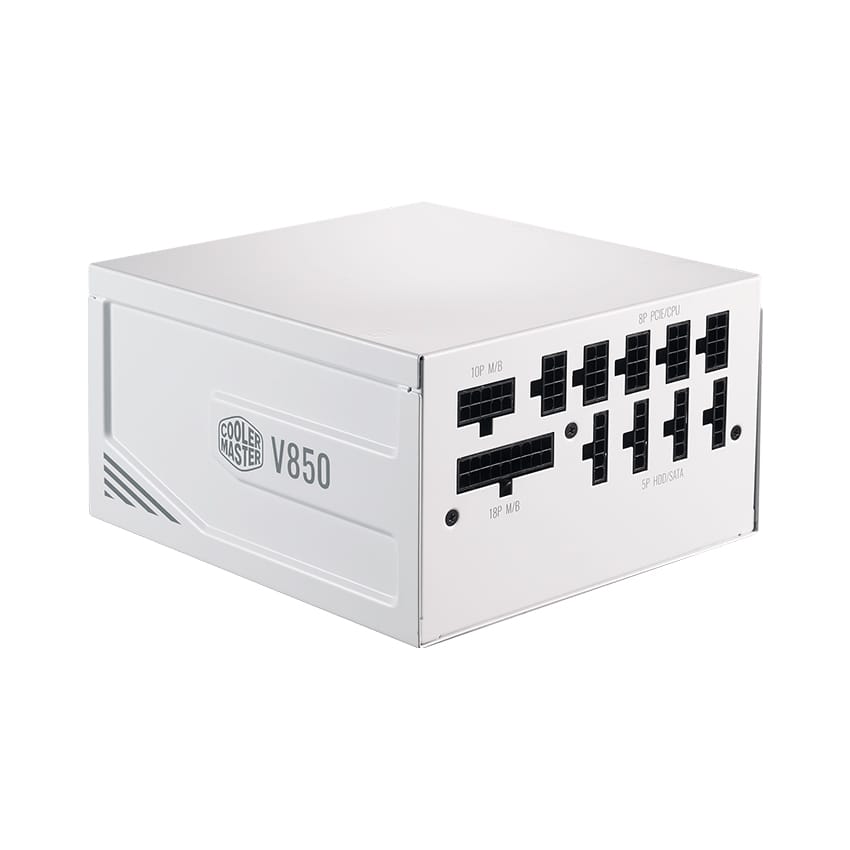 Nguồn máy tính Cooler Master 850W V Gold V2 White (80 Plus Gold/Màu Trắng)