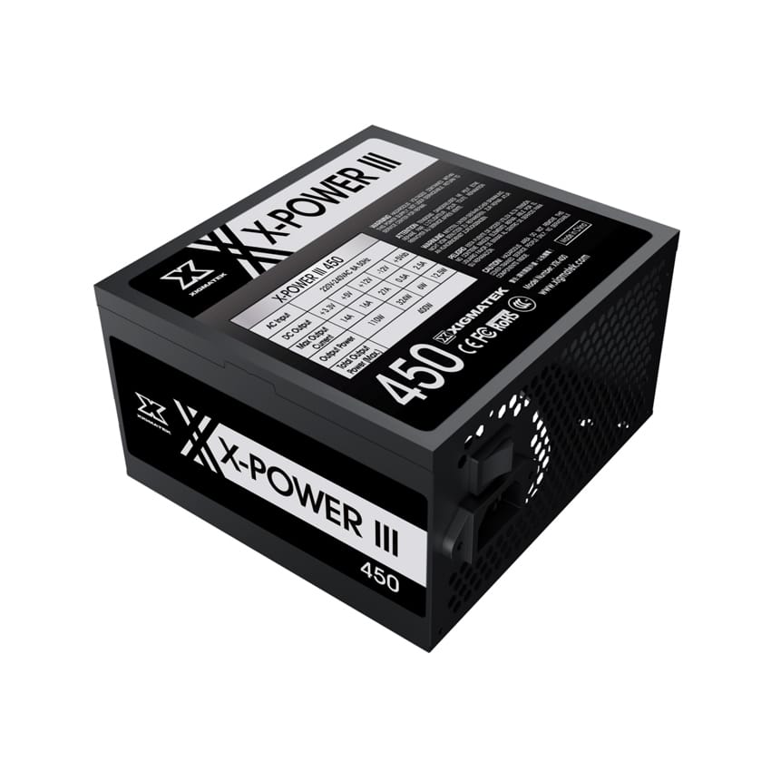 Nguồn Xigmatek X-POWER III 450 - 400W EN45969 (Màu Đen)
