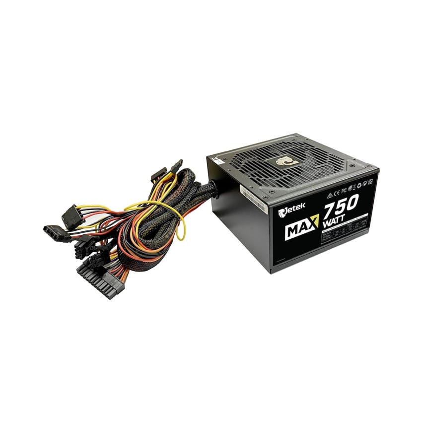 Nguồn máy tính Jetek MW750 750W (Màu Đen) - PSU Jetek Standard 750W