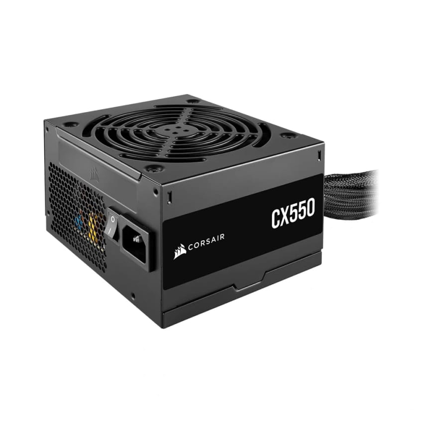 Nguồn máy tính Corsair CX550 (80 Plus Bronze/ Màu Đen)