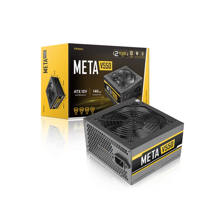 Nguồn ANTEC Meta V550 EC 550W - Cũ đẹp (Tray)