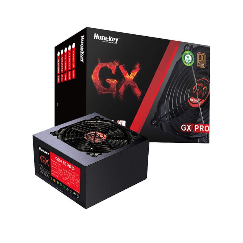 Nguồn HUNTKEY GX650 PRO - 650W (80+ Bronze)