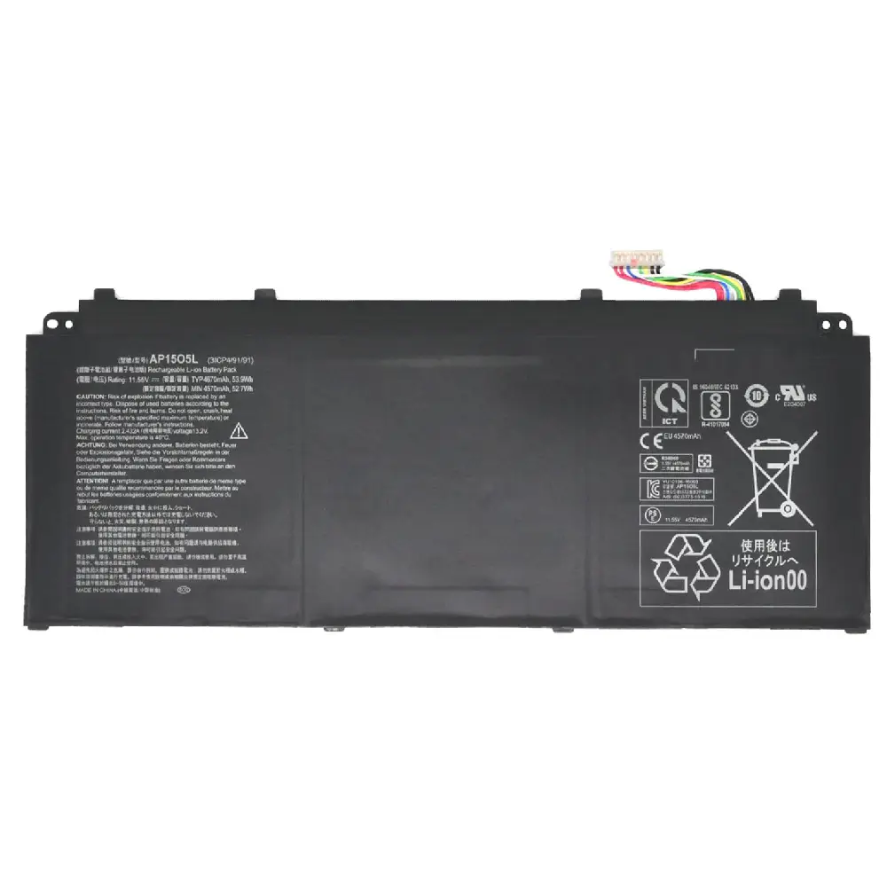 Pin laptop Acer Aspire A515-57 - Pin 3 cell 48Wh chính hãng