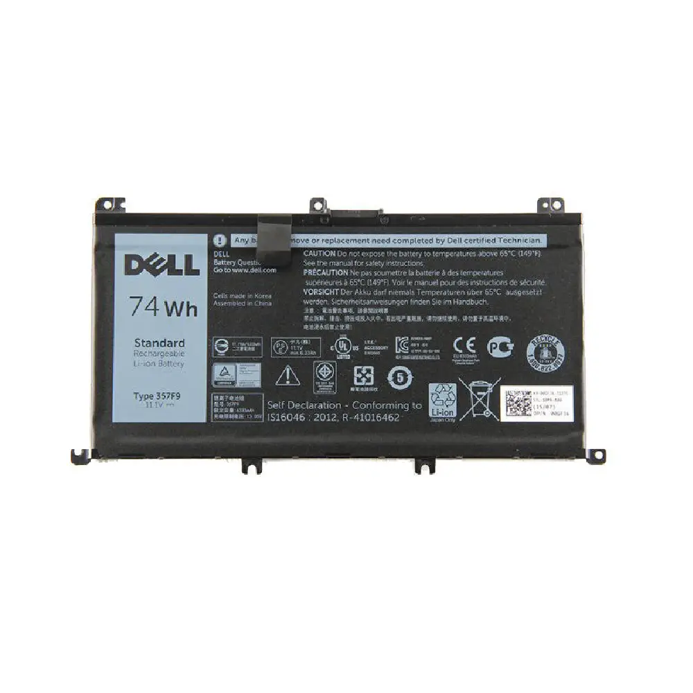 PIN DELL Inspiron 15-5000 5576 5577, 15-7000 7557 7559 7566 7567 7759, 74WH 357F9 7559 357F9 74WH (ZIN) – 6 CELL