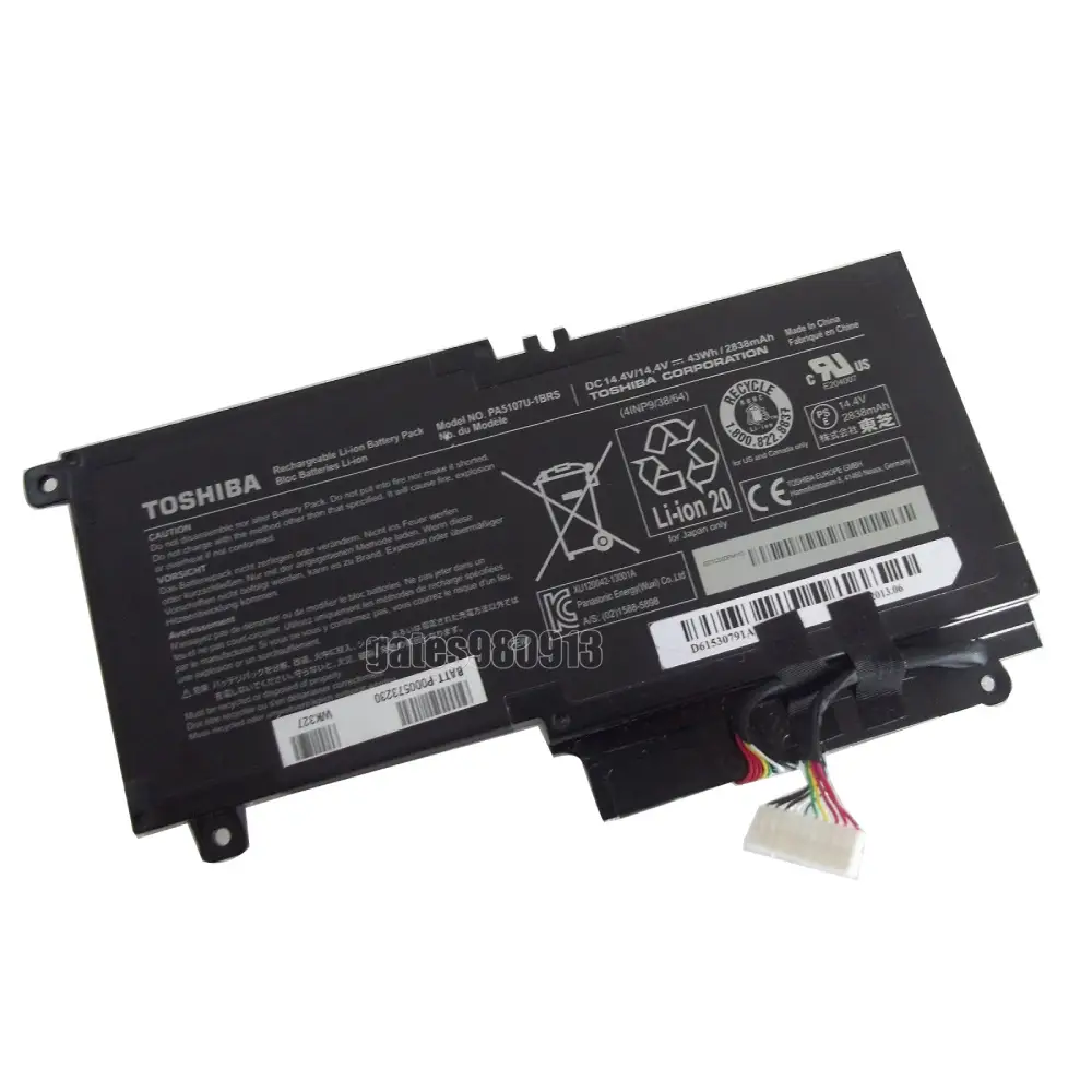 Pin Laptop Toshiba Satellite L40-A, L40d-A, L40t-A, L45-A, L45d-A, L45t-A, L45-B, L45d-B, L45t-B, L50-A, L50d-A, L50t-A, L55-A, L55d-A, L55t-A, Satellite P50-A, P50d-A, P50t-A, P50-B, P50d-B, P50t-B, P55-A, P55d-A, P55t-A, P55-B, P55d-B, P55t-B, S50-A, S50d-A, S50t-A 5017u – Pa5107u (Zin) – 4 Cell
