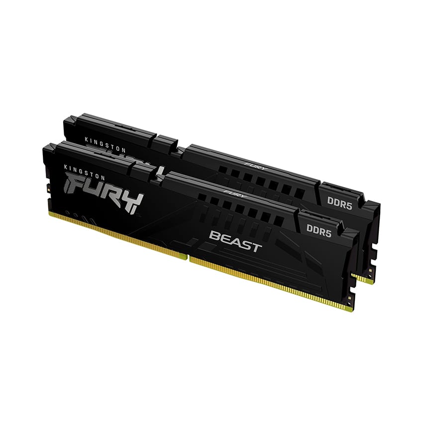 RAM Desktop KINGSTON Fury Beast (KF552C40BBK2-32) 32GB (2x16GB) DDR5 5200MHz