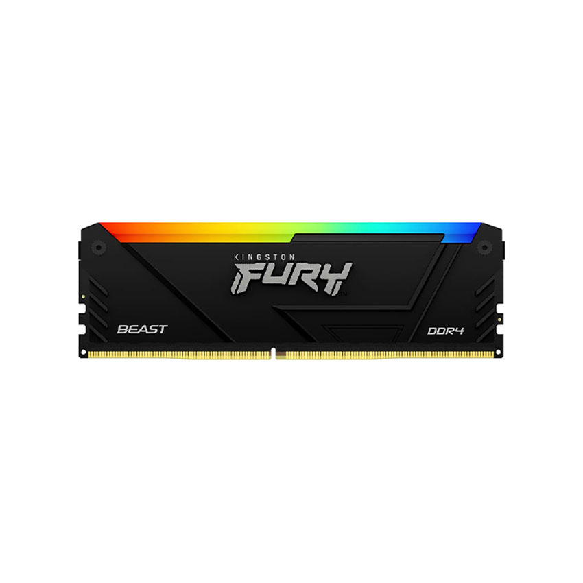 RAM Desktop KINGSTON Fury Beast RGB (KF432C16BB2A/8) 8GB (1x8GB) DDR4 3200MHz