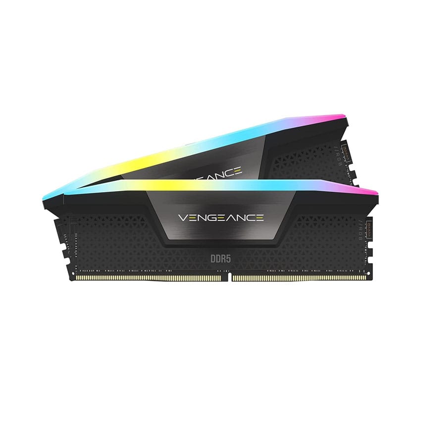 RAM Desktop Corsair Vengeance RGB (CMH96GX5M2B5600C40) 96GB (2x48GB) DDR5 5600MHz