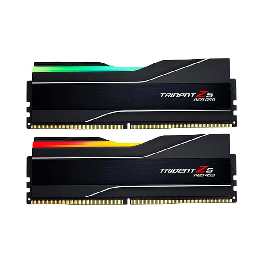 RAM Desktop GSkill Trident Z5 Neo RGB (F5-6000J3038F16GX2-TZ5NR) 32GB (2x16GB) DDR5 6000MHz