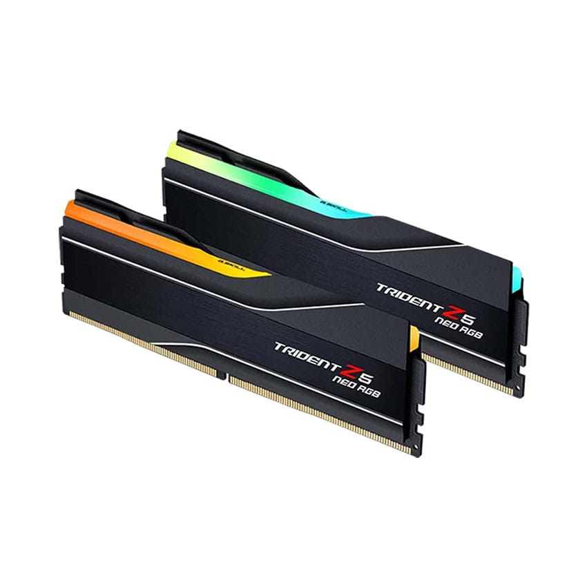RAM Desktop GSkill Trident Z5 Neo RGB (F5-6000J3040G32GX2-TZ5NR) 64GB (2x32GB) DDR5 6000MHz
