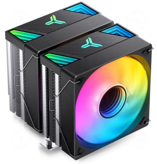 JONSBO CR-3000E ARGB Black – Tản Nhiệt CPU 2 Quạt, Hiệu Năng Cao, LED ARGB Đẹp Mắt