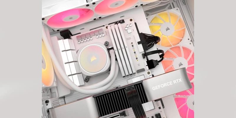 Tản Nhiệt Nước AIO Corsair NAUTILUS 240 ARGB Black – Hiệu Suất Cao, Thiết Kế Đen Mạnh Mẽ