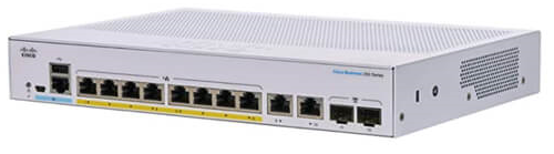 Thiết bị mạng Switch Cisco CBS350-8FP-2G - Switch Cisco CBS350 8 cổng PoE+