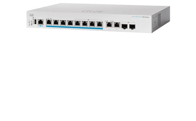 Thiết Bị Mạng Switch CBS350-8MP-2X-EU Switch Cisco 8 Port 2.5G PoE Stackable Managed - Switch Cisco 8 cổng 2.5G PoE