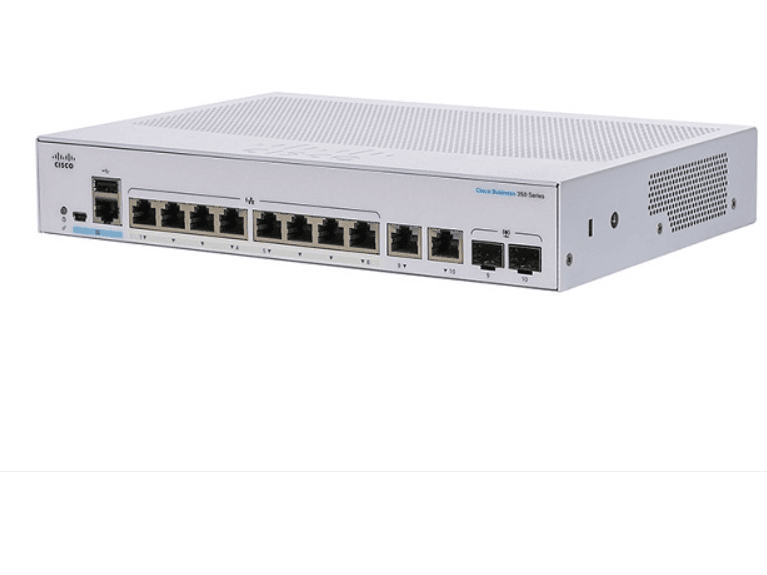 Thiết Bị Mạng Switch CISCO CBS350-8T-E-2G-EU - Switch Cisco CBS350 8 cổng Gigabit