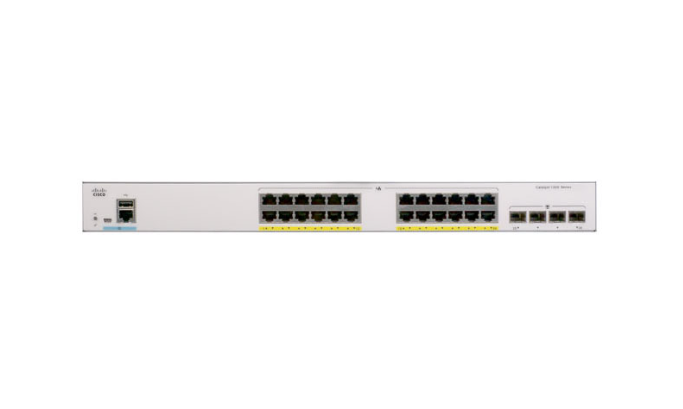 Switch Cisco Catalyst C1200-24P-4X 24x GE PoE+, 4x 10G SFP+ - Switch Cisco Catalyst 1200 24 cổng PoE+ 10G