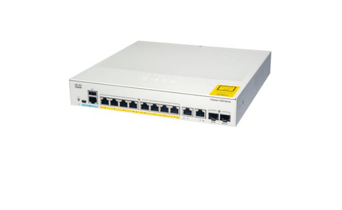 Cisco Catalyst C1200-8P-E-2G - Switch Cisco Catalyst 1200 8 cổng PoE+