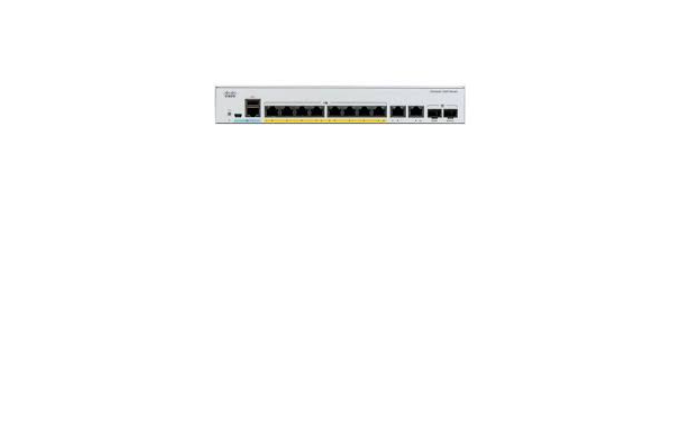 Thiết bị mạng Cisco C1000-8FP-E-2G-L - Switch Cisco Catalyst 1000 8 cổng PoE