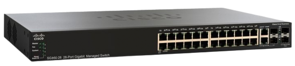 Thiết Bị Mạng Switch Cisco 28 Ports Gigabit Managed SG350-28-K9-EU - Switch Cisco SG350 28 cổng