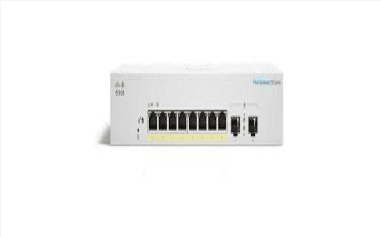 Thiết Bị Mạng Switch Cisco 8 Ports 1GE PoE 130W 2 Ports SFP 1G Uplink CBS220-8FP-E-2G-EU - Switch Cisco 8 cổng PoE 130W