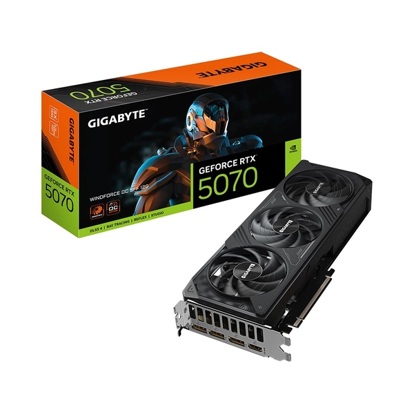 Gigabyte RTX 5070 WINDFORCE OC SFF 12GB GDDR7 – Nhỏ gọn, mạnh mẽ