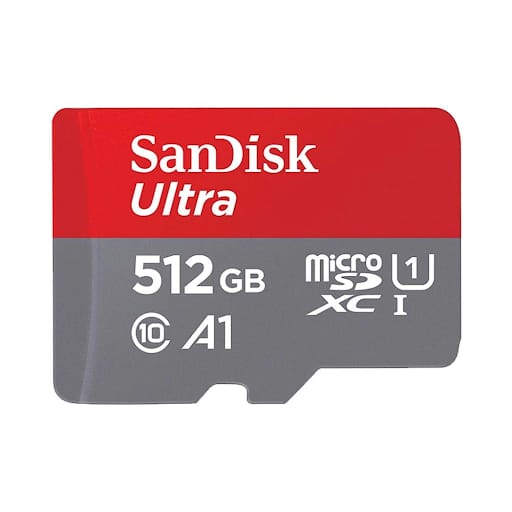 Thẻ nhớ MicroSDXC SanDisk Ultra 512GB, 150MB/s, SQUAC, A1, C10, U1 (SDSQUAC-512G-GN6MN)