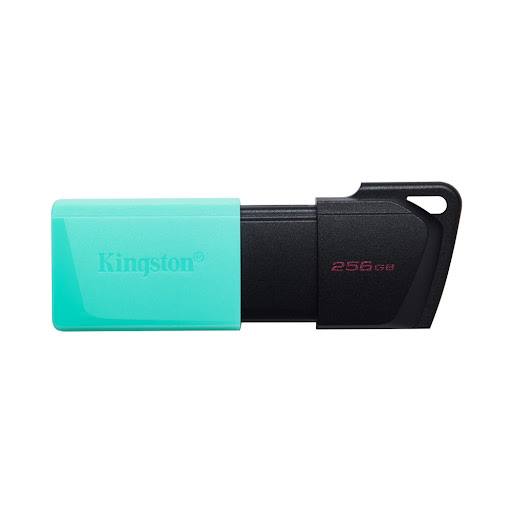 Ổ cứng di động/ USB 3.2 Kingston DataTraveler Exodia M 256GB, Type-A, Black + Teal (DTXM/256GB)