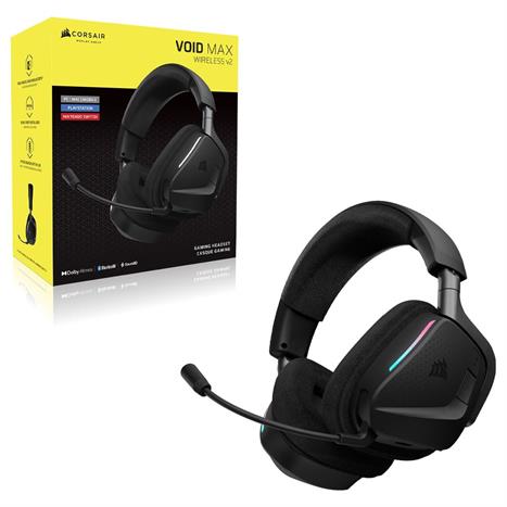 Tai nghe Bluetooth Chụp Tai Corsair VOID MAX V2 Carbon/CA-9011388-WW