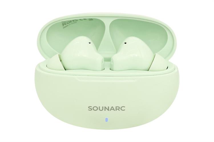 Tai nghe Bluetooth True Wireless Sounarc Q1 Earbuds - Xanh Lá