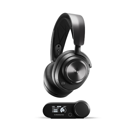 Tai nghe choàng đầu gaming không dây Arctis Nova Pro Wireless kèm Infinity Power System SteelSeries