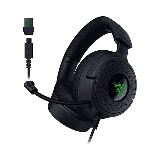 Tai nghe Gaming có dây choàng đầu Razer Kraken V4 X RZ04-05180100-R3M1 (Đen)