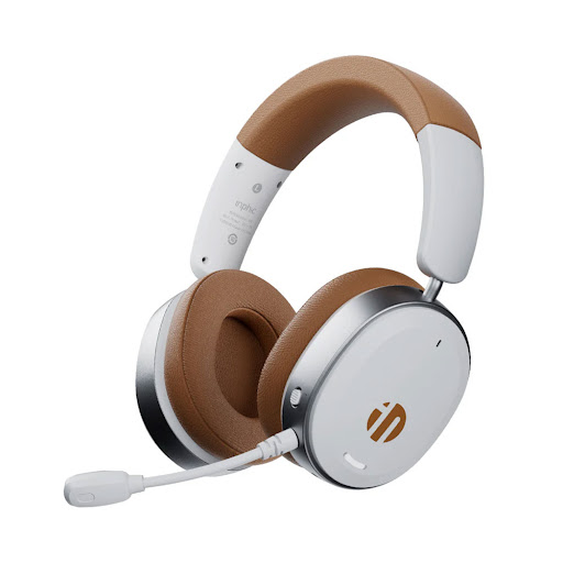 Tai nghe Gaming không dây choàng đầu INPHIC H9 (Trắng nâu)