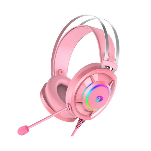 Tai nghe gaming DareU EH469 Queen RGB (Hồng)