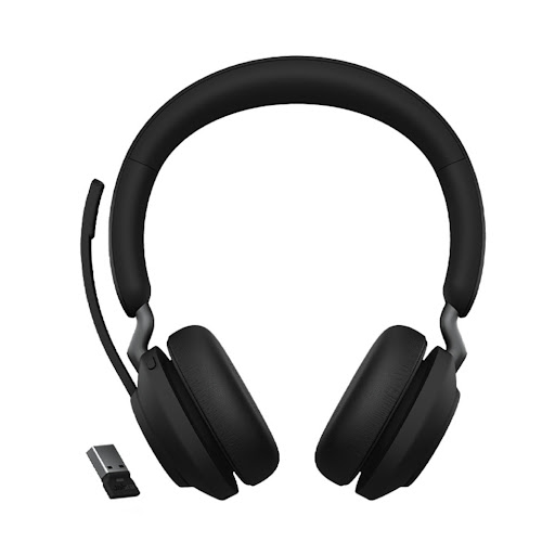 Tai nghe Jabra Evolve2 65 Link 380a MS Stereo USB-A Black