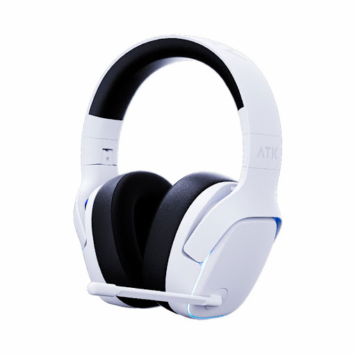 Tai nghe không dây Headset ATK M1 Mercury eSports, Trắng