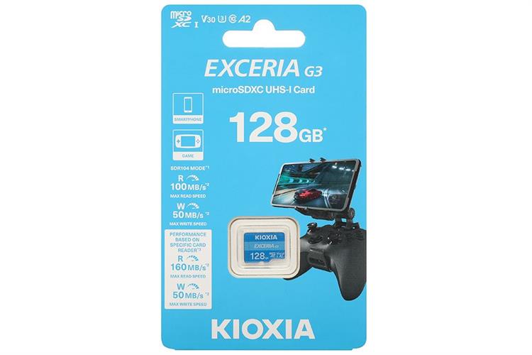Thẻ nhớ Kioxia MicroSD G3 128GB Class 10_U3