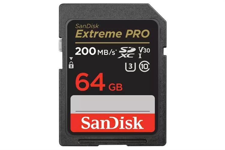 Thẻ nhớ Sandisk SDHC 64GB Extreme Pro class 10_U3