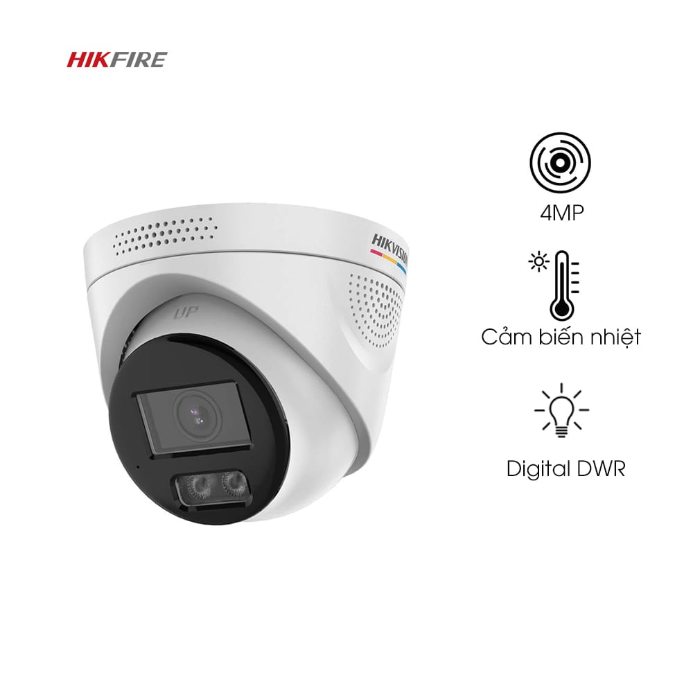 Camera Báo Cháy Bán Cầu IP 4MP Hikfire SH234V2