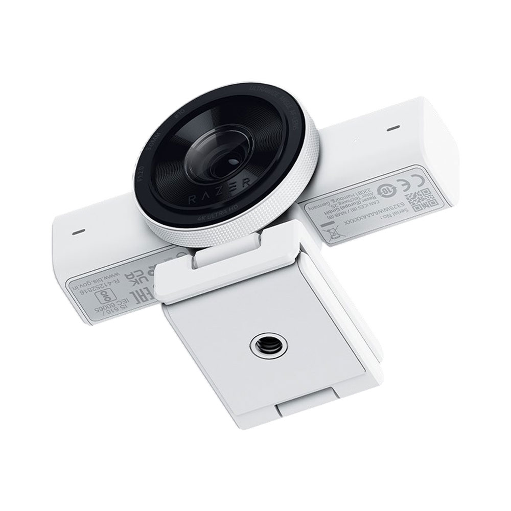 Thiết bị ghi hình/ Webcam Razer Kiyo V2 4K 30FPS/ HDR (RZ19-05370200-R3M1/ Trắng)