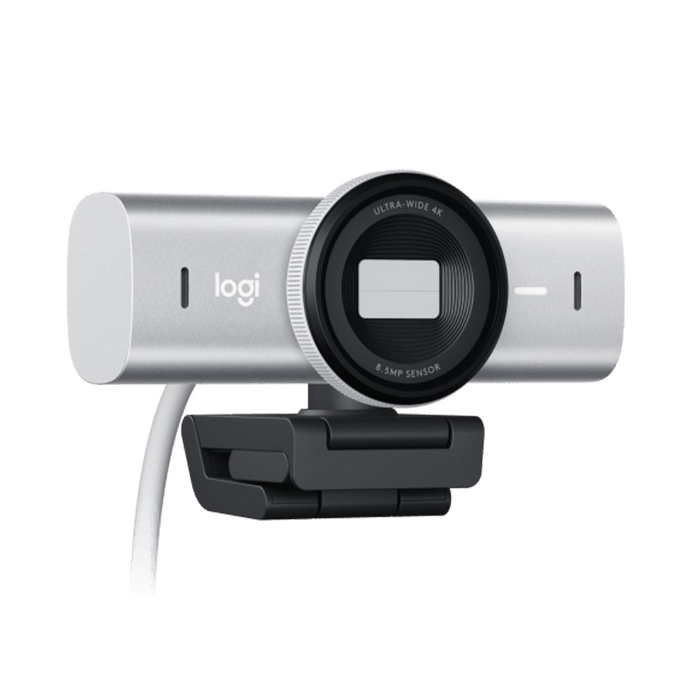 Thiết bị họp trực tuyến/ Webcam Logitech MX Brio 4K 2160P UHD (Pale Grey)
