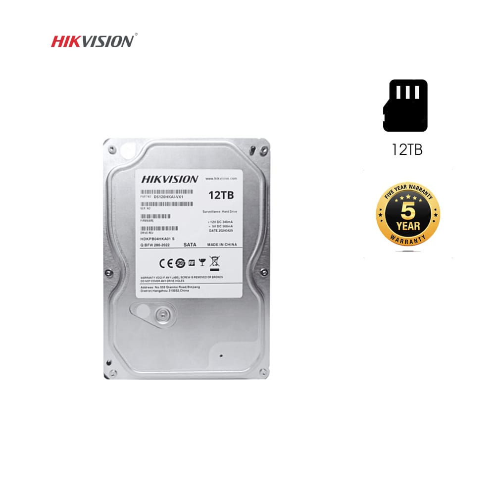 Ổ cứng 12TB Hikvision DS120HKAI-VX1